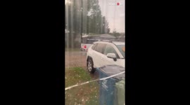 Colossal hailstorm unleashes its fury with hailstones of extraordinary magnitude