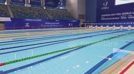 Exploring venue for swimming events of World University Games