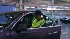 Exploring Tesla's Shanghai gigafactory with Chinese vlogger