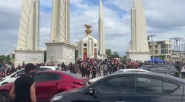 Thailand protests flare as army orders Communist-style ban on election winner