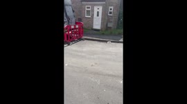 Van burnt out, Arson? Vandalism, Insurance job?