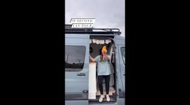 Woman quits job to live 'free' on the road – and only sees her husband ONCE a month Part 1/2