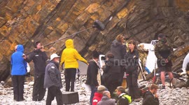 Strike by US actors union SAG-AFTRA causes production delays and hardship to UK film production workers. Cornwall UK