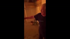 Video of the first minutes after the attack on the Transfiguration Cathedral in the center of Odessa