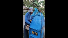 Indonesian Street food Cooking With Manual Steam in Tanah Datar City, West Sumatra, Indonesia, on July 24, 2023