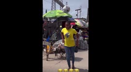 Women and football. It’s basically a video about women and their love for football