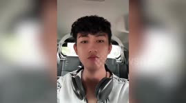 Taxi driver who looks like K-pop group BTS member Suga thrills passenger