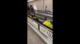 Conveyor Belt Rowing Team