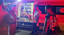 Israeli boxer, 20, detained by police for walking around naked while covered in blood at fuel station in Thailand