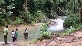 Girl, 6, dies at Thai waterfall while posing for pictures with her mother