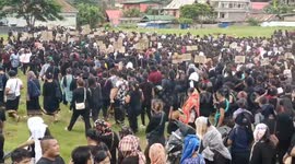 Rally in Kangpokpi, India against Alleged Sexual Assault of women in Manipur
