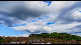 Clouds Over The Anaya Jinshanling in Chengde, China