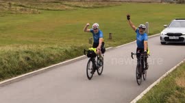 Children's epic 400 mile 1980 bike ride from Dewsbury to Newquay recreated 43 years on Cornwall UK