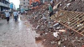 Drastic Heavy Rainfall and Poor Road Condition in Mumbai, India