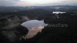 Summer Camp Night Lake Vibes