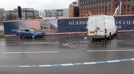 Police close city ring road after one man is run over and second man stabbed in Birmingham city centre road rage incident