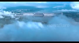 Three Gorges Dam in Yichang, China