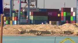 Int'l consortium starts development of new container terminal in Egypt