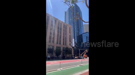 US: Elon Musk’s X Corp. Takes Down Giant Glowing Sign From San Francisco HQ Following Complaints