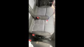 'This is amazing!' - A satisfying detailed cleaning of a car's interior seating
