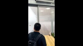 Brave passersby saved two women blown by powerful force 9 wind in China