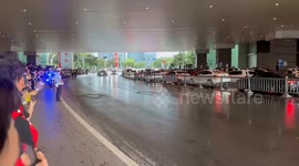 Thrilling mishap: Audi drift attempt ends in guardrail collision at Suzhou GTshow