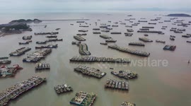 E China's Zhejiang gears up for Typhoon Khanun