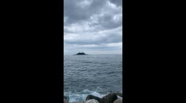 Sound of waves in Sokcho, Gangwon-do, Republic of Korea