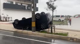Japan: Typhoon Khanun Pounds Okinawa Causing Damage 7