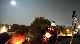 Bright Meteor Booms Through Atmosphere