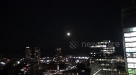 Supermoon Seen in Toronto, ON, Canada