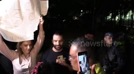 Former Deputy Arthur do Val is suspended from the NGO demonstration by the Military Police of Sao Paulo, Brazil