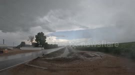 August 3rd, 2023  - Kersey, Colorado Quarter Size Hailstorm - Storm Spotter POV