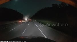 Meteor Sighting From The Highway