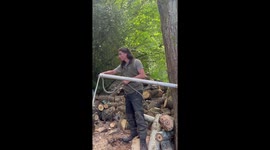 Flying Clove Hitch Knot