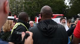 Say No To ULEZ, The Arguments WIthin Trafalgar Square