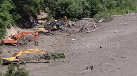 Rescue operations continuing in Georgia's Shovi region