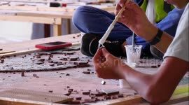 Gazan teenagers create mosaic murals to revive Palestinian heritage