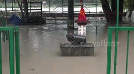 Heavy rains prompt flooding in Kathmandu