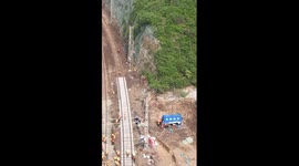 Flood-affected Fengtai-Shacheng Railway in N China resumes operation