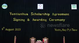 Chinese scholarship program benefits university students in Myanmar