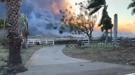 US: Brush Fires Rage In Hawaii, Emergency Proclamation Issued 4