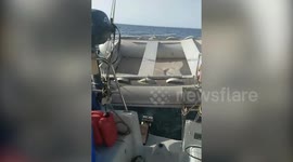 Sailor captures terrifying moment orca attacks his boat and destroys its rudder on video