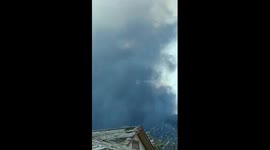 Wildfires that are being fanned by strong winds brought by Hurricane Dora are tearing through the island of Maui, Hawaii, and have killed at least 36 people.  Footage shows the deadly blaze that is ripping through the town of Lahaina on August 8.  More th