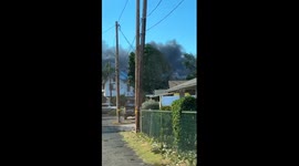 Further footage from wildfires in Maui, Hawaii,