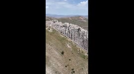 Tooth Cliffs, a wonder of nature in Türkiye