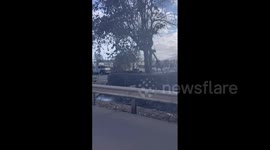 US: Footage Of Devastation In Lahaina After Wildfires Rip Through Maui