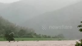 Syper Typhoon Egay Aftermath in Vintar, Ilocos Norte, Philippines
