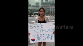 Stop Ethnic Cleansing in Artsakh Demonstration in New York, NY, USA