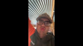 Possum Won't Stop Chewing Wall